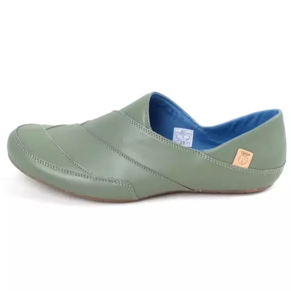Merrell Leather Slip-On Shoes Inde Lave Vertiver - Medium Fit, Size 7
